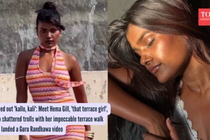Called out ‘kallo, kali’: Meet Hema Gill, ‘that terrace girl’, who shattered trolls with her impeccable terrace walk and landed a Guru Randhawa video