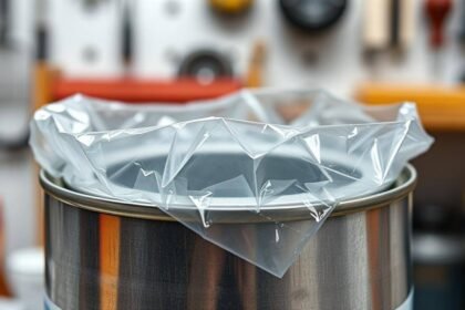 The kitchen wrap hack that saves your half-finished paint cans from drying out |