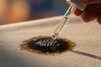 Beyond the scrub: The new science of lifting oil stains without harsh chemicals |