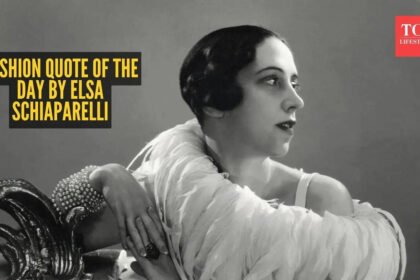 Fashion quote of the day by Elsa Schiaparelli: ‘In difficult times, fashion is always outrageous’