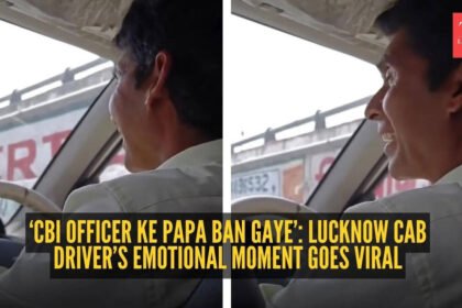 ‘CBI officer ke papa ban gaye’: Lucknow cab driver’s emotional moment goes viral