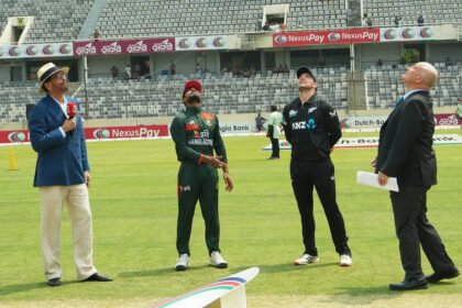 New Zealand 48/2 in 15.5 Overs | BAN vs NZ, 2nd ODI Live Score: Nahid Rana removes Henry Nicholls, Will Young early