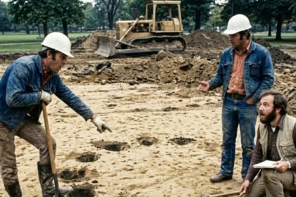 In 1971, a routine park project in Dayton exposed unusual soil marks, which uncovered a native American village beneath farmland |
