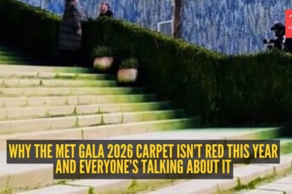 Why the Met Gala carpet turned green in 2026 |