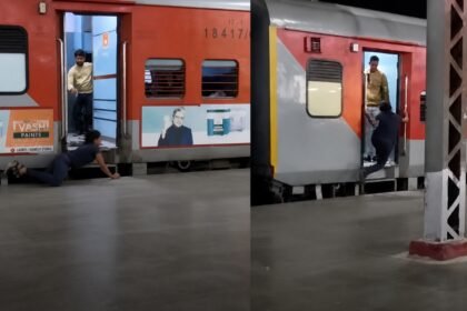A mother can do anything! This woman almost lost her life while trying to board a train, but she had to because her child….