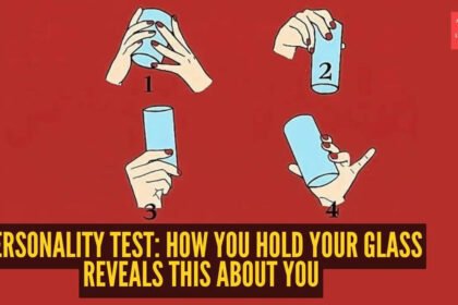 How you hold your glass can reveal if you are protective, chilled out, reliable, or too expressive