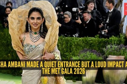 From gold threads to heirloom diamonds: Isha Ambani’s Met Gala look stole the show