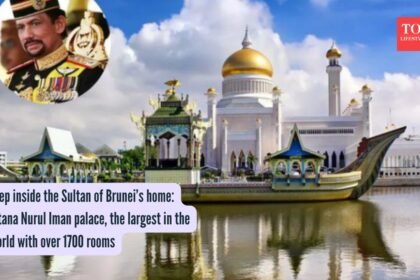 Step inside the Sultan of Brunei’s home: Istana Nurul Iman palace, the largest in the world with over 1700 rooms