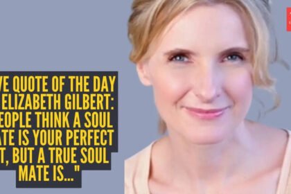People think a soul mate is your perfect fit, but a true soul mate is…