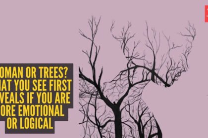 Woman or trees? What you see first reveals if you are more emotional or logical