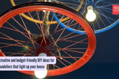 5 creative and budget-friendly DIY ideas for chandeliers that light up your house