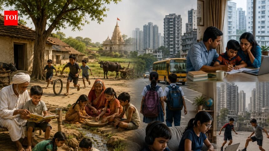 Village vs city parenting in India: The surprising differences in how children grow up |