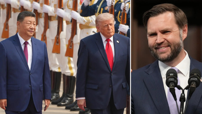 ‘Home Alone’ at White House: Vance jokes as Trump visits China for key talks
