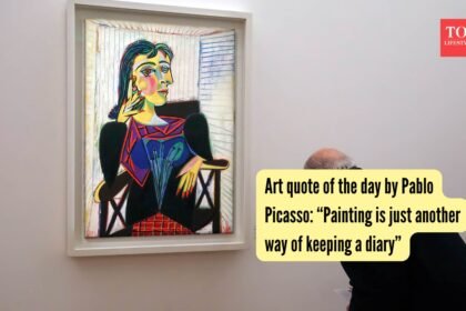 “Painting is just another way of keeping a diary”