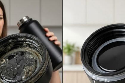 The gross slime hiding in your water bottle cap and why you need to wash it daily
