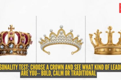 Choose a crown and see what kind of leader are you– bold, calm or traditional