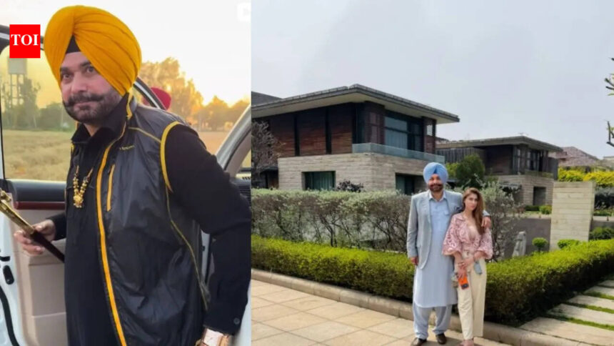 Navjot Singh Sidhu’s ₹25 crore luxury mansion in Amritsar is defined by cricket success, ancient trees, and palace-style interiors