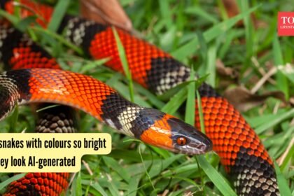 7 snakes with colours so bright they look AI-generated