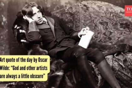 “God and other artists are always a little obscure”