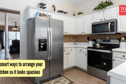 5 smart ways to arrange your kitchen so it looks spacious