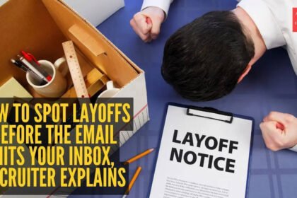 How to spot layoffs before the email hits your inbox, recruiter explains |