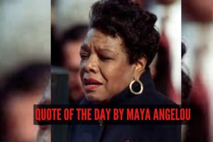 Maya Angelou Quotes: Quote of the day for kids by Maya Angelou: “You are the sum total of everything you’ve ever seen, heard, eaten, smelled, been told, forgot – it’s all there. Everything…” |