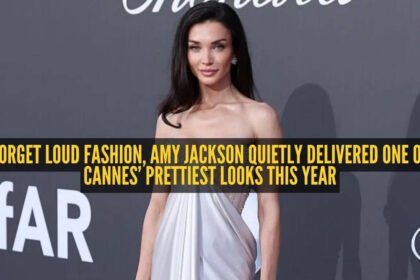 Amy Jackson Cannes 2026: Amy Jackson just floated into Cannes looking like a modern-day silver goddess