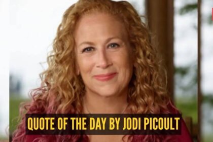 Quote of the day by Jodi Picoult: “You can always edit a bad page. You can’t…”