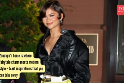 Zendaya’s home is where fairytale charm meets modern style – 5 art inspirations that you can take away