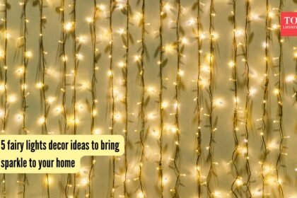 5 fairy lights decor ideas to bring sparkle to your home