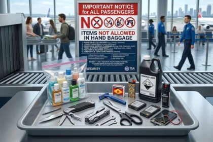 10 items travellers are not allowed to carry in hand baggage (number 5 might surprise you)
