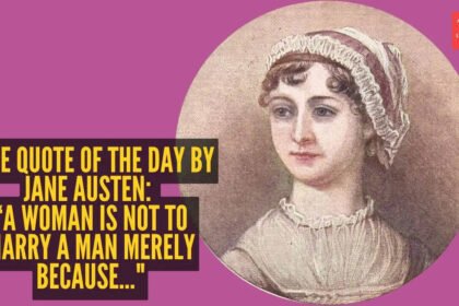“A woman is not to marry a man merely because…”