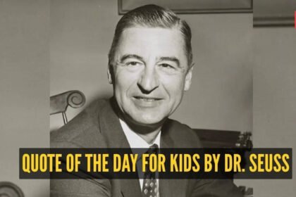 Dr. Seuss Quote: Quote of the day for kids by Dr. Seuss: “You have brains in your head. You have feet in your shoes. You can…”