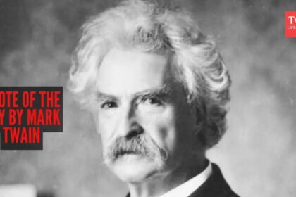 Mark Twain Quote: Quote of the day by Mark Twain: “Focus more on your desire than on your…”