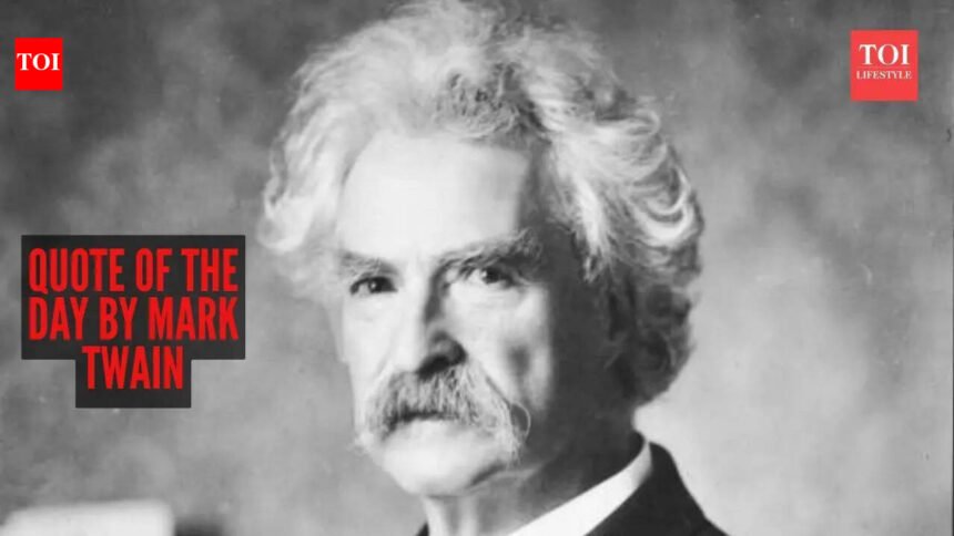 Mark Twain Quote: Quote of the day by Mark Twain: “Focus more on your desire than on your…”