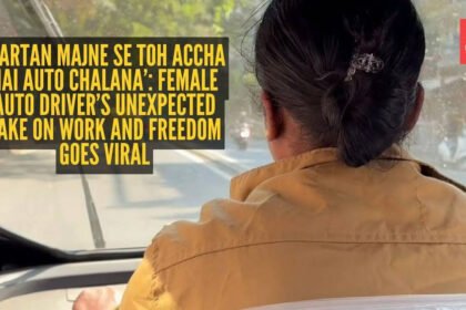 ‘Bartan majne se toh accha hai auto chalana’: Female auto driver’s unexpected take on work and freedom goes viral