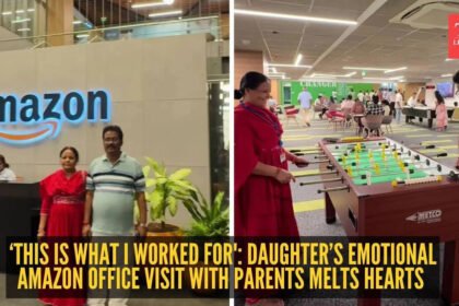 ‘This is what I worked for’: Daughter’s emotional Amazon office visit with parents melts hearts |