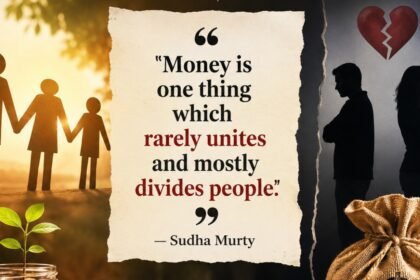 Sudha Murty Quote About Money: One quote by Sudha Murty that will change how you view money