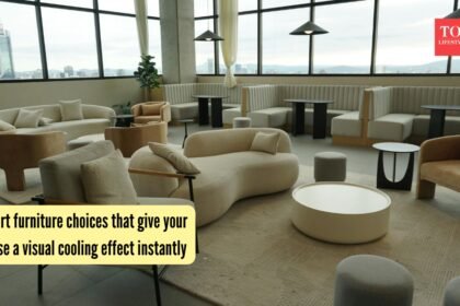 Smart furniture choices that give your house a visual cooling effect instantly
