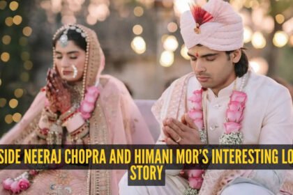 Neeraj Chopra and Himani Mor’s unusual love story, followed by a secret wedding, is straight out of a Bollywood script