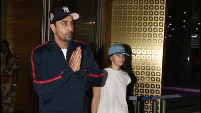 Alia Bhatt returns to Mumbai after Cannes appearance; hubby Ranbir Kapoor stands by her side amid online trolling