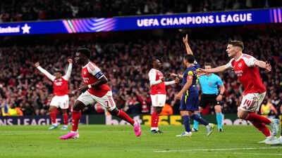 Arsenal end 20-year wait as Bukayo Saka fires Gunners into historic Champions League final | Football News