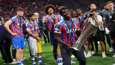 Crystal Palace clinch their first-ever European trophy after beating Rayo Vallecano 1-0 in UEFA Conference League final | Football News