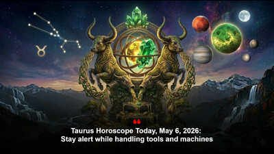 Taurus Horoscope Today, May 6, 2026: Stay alert while handling tools and machines