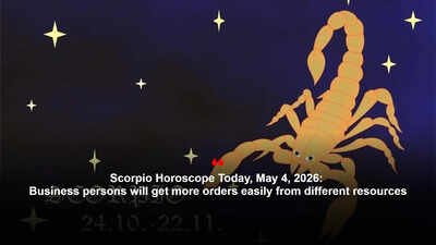 Scorpio Horoscope Today, May 4, 2026: Business persons will get more orders easily from different resources