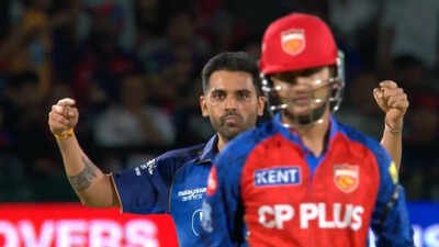 Deepak Chahar’s reaction after deceiving Priyansh Arya with variation in MI vs PBKS match goes viral