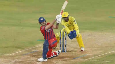 Mitchell Marsh lights up Lucknow, dents CSK’s IPL playoff push in LSG’s seven-wicket victory