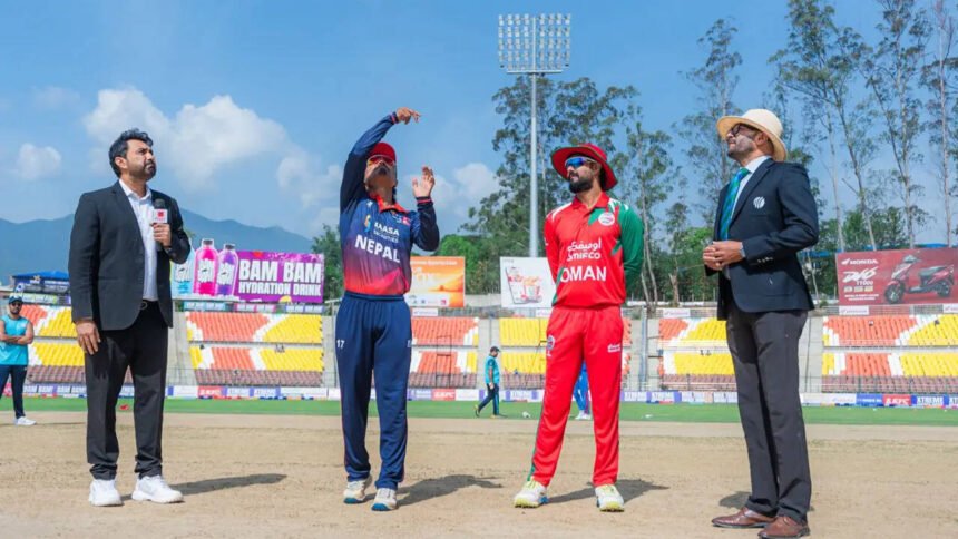 Nepal 256/9 in 49.4 Overs | NEP vs OMA Live Score: Dipendra Airee, Gulsan Jha steady Nepal innings vs Oman