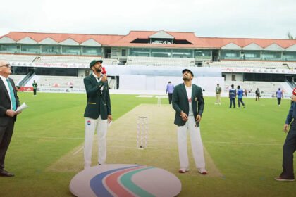 Pakistan 24/2 in 10.1 Overs | BAN vs PAK, 2nd Test, Day 2 Live Score: Tasin Ahmed removes Abdullah Fazal early