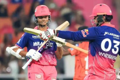 SRH vs RR Live Score, IPL 2026 Eliminator: Sunrisers fight back after Vaibhav Sooryavanshi carnage as Royals finish at 243/8 in 20 overs